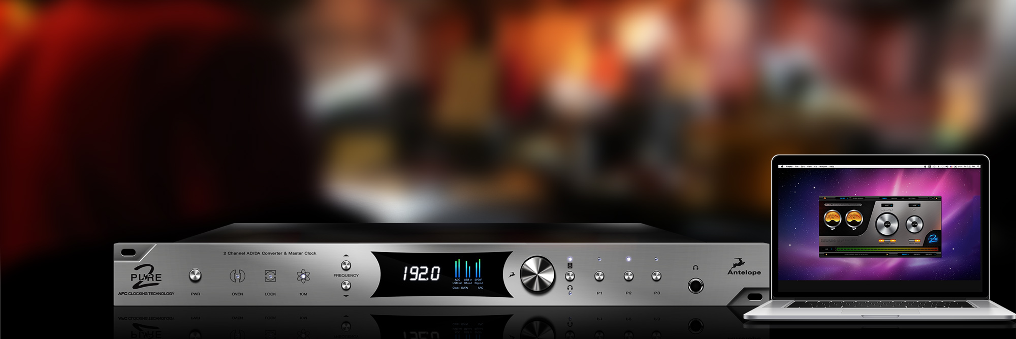 Introducing the Pure2 by Antelope Audio: A Two Channel Mastering Converter from the Authority in Clocking