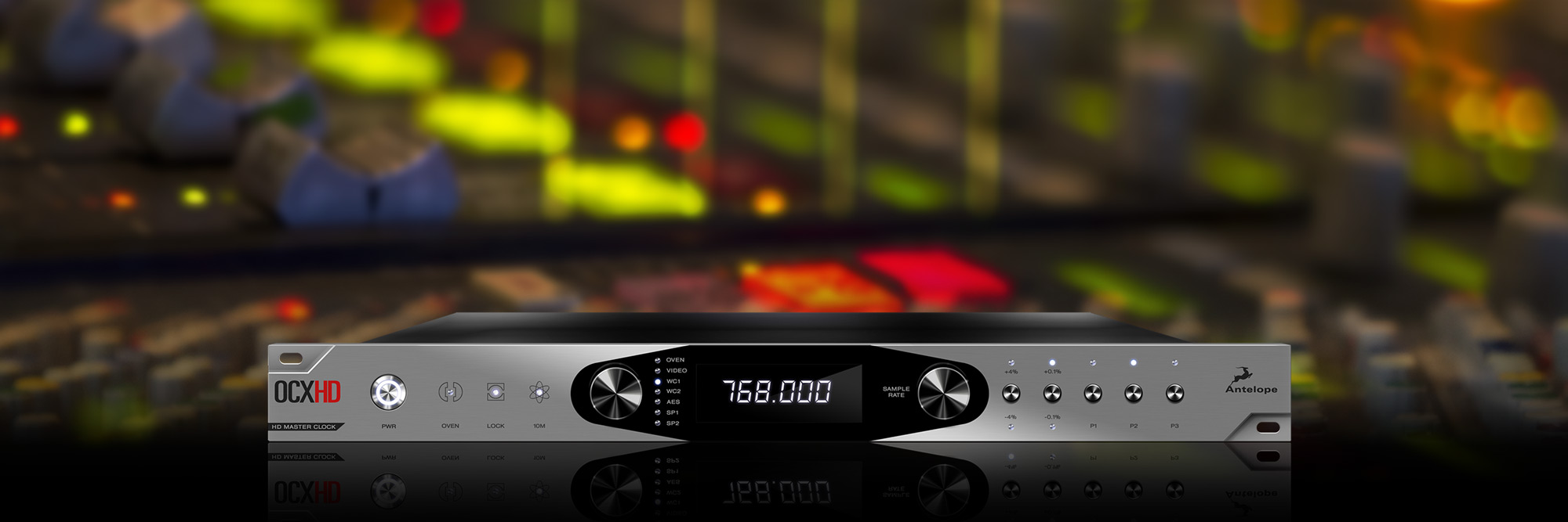The New OCX HD Master Clock from Antelope Audio: The Culmination of Two Decades of Leadership in Digital Audio Technologies