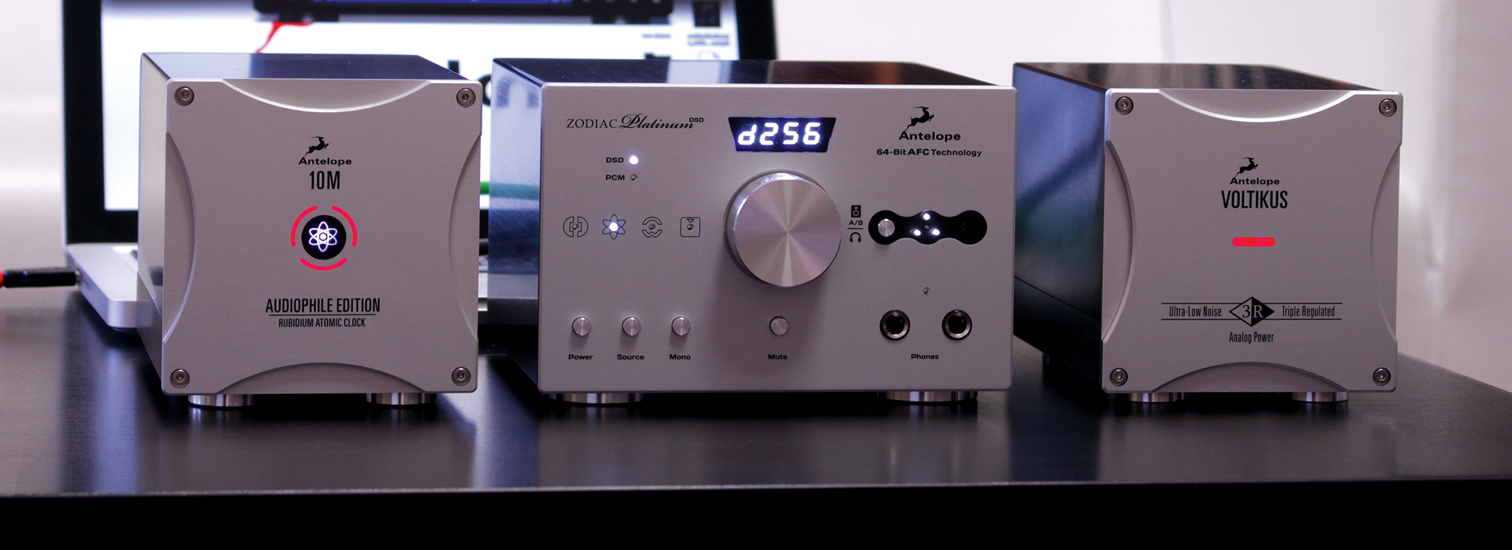 New for CES: The Antelope Audio Zodiac Platinum DSD DAC and Audiophile 10M Atomic Clock Combination Takes Your Listening Room to New Sensory Heights